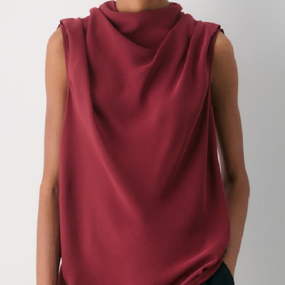 Aritzia Babaton Carter Sleeveless Blouse